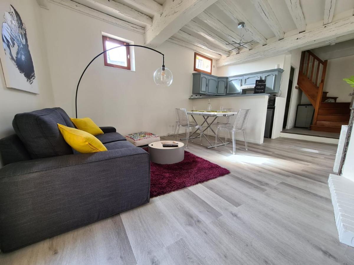 Maison Charme Avec Terrasse Hypercentre, Tres Calme Joigny Luaran gambar
